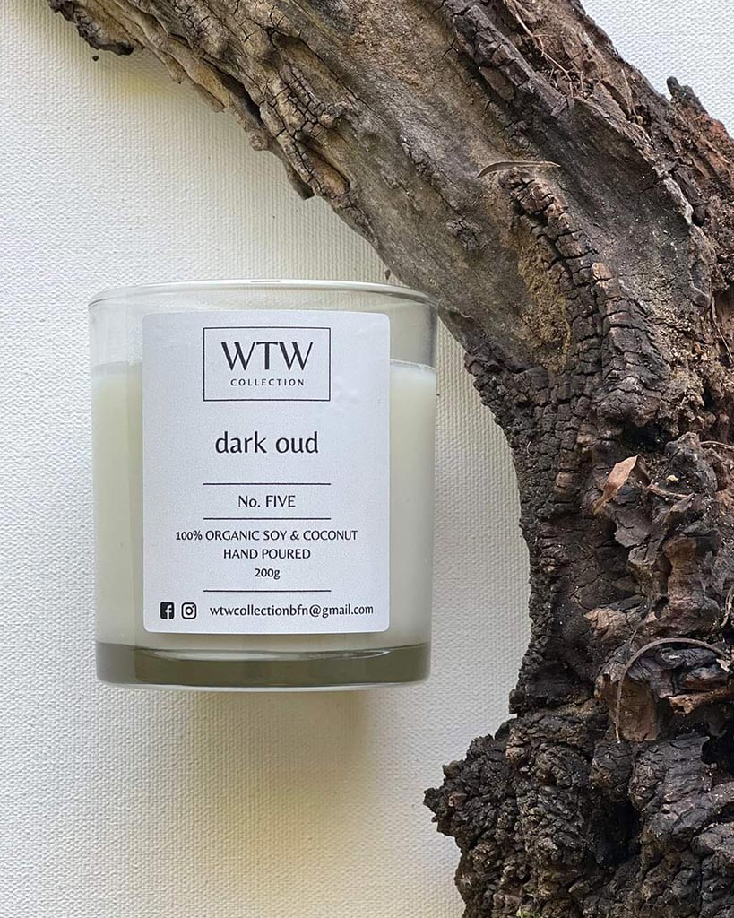 Dark Oud Candle